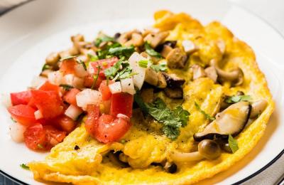 Mushroom Omelette – Tabla Fresca Farmstand
